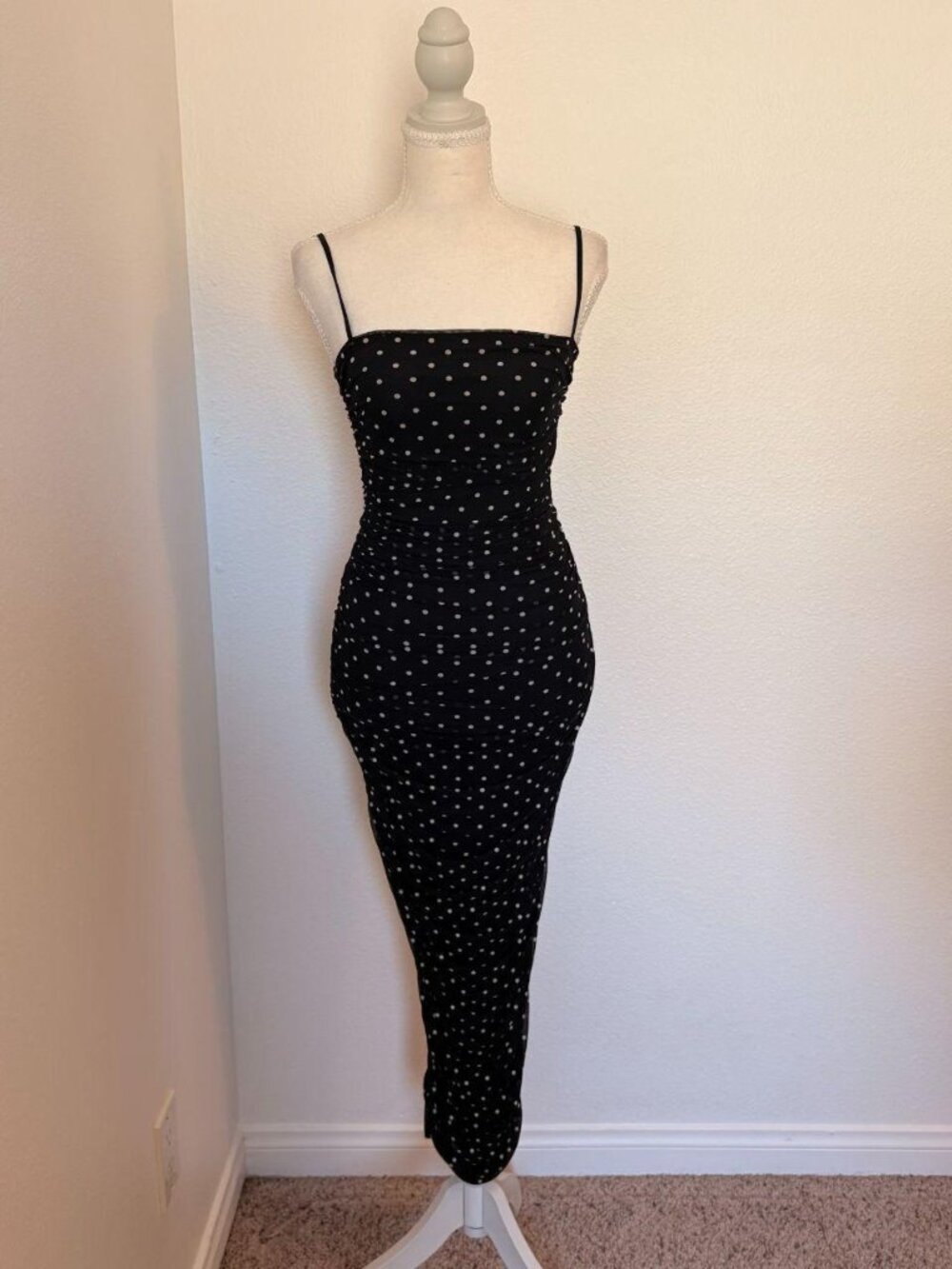 AFRM Black and White Dress Size Small